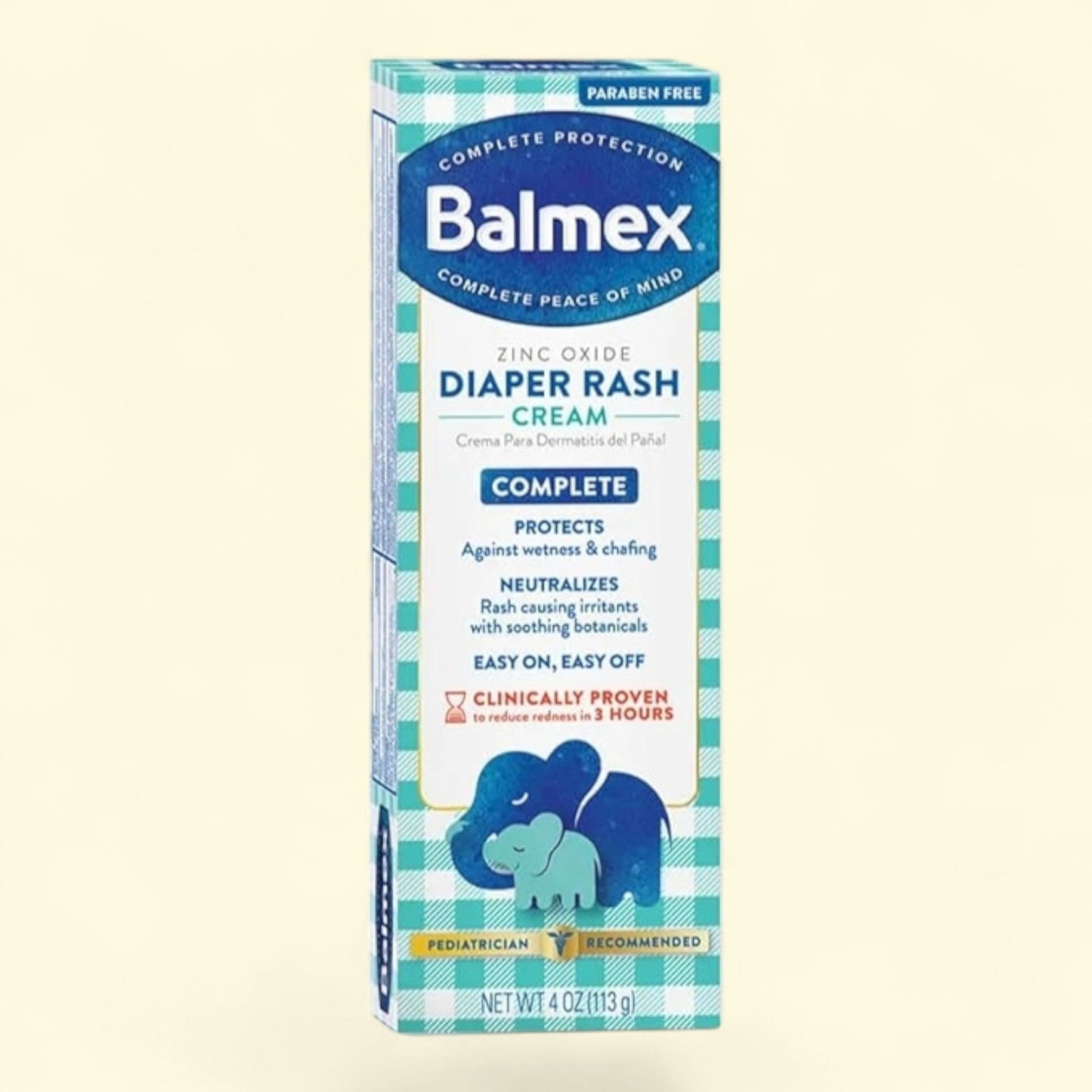 Balmex Diaper Rash Cream, 4 oz