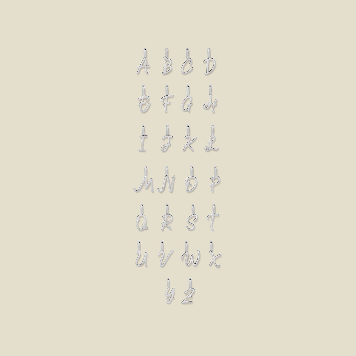 Script Initial T Charm