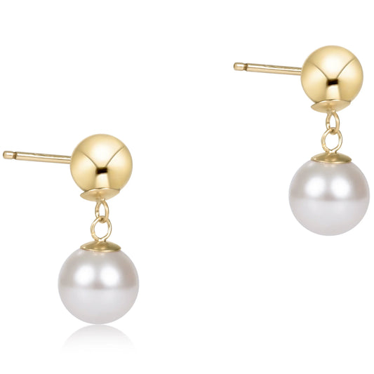 Enewton Classic 10mm Ball Drop Stud - Pearl