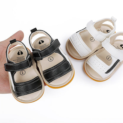 0-3-6-9-12 Months Summer Boy Baby Sandals Indoor Rubber Sole Baby Shoes
