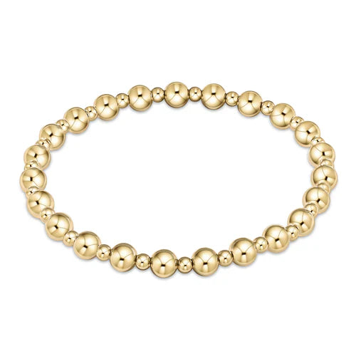 Enewton Grateful Gold 5mm Bead Bracelet
