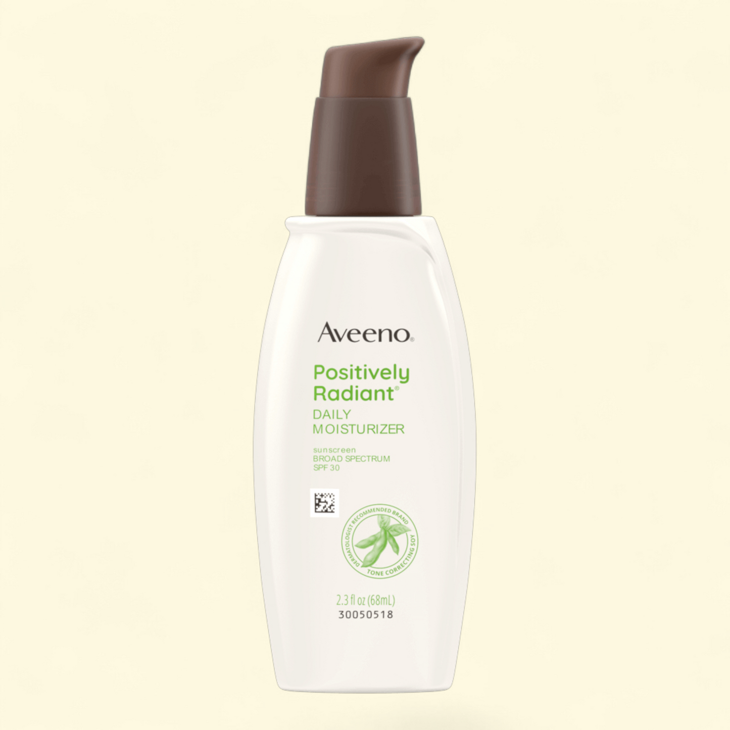 Aveeno Positively Radiant Daily Face Moisturizer Lotion, 2.3 oz