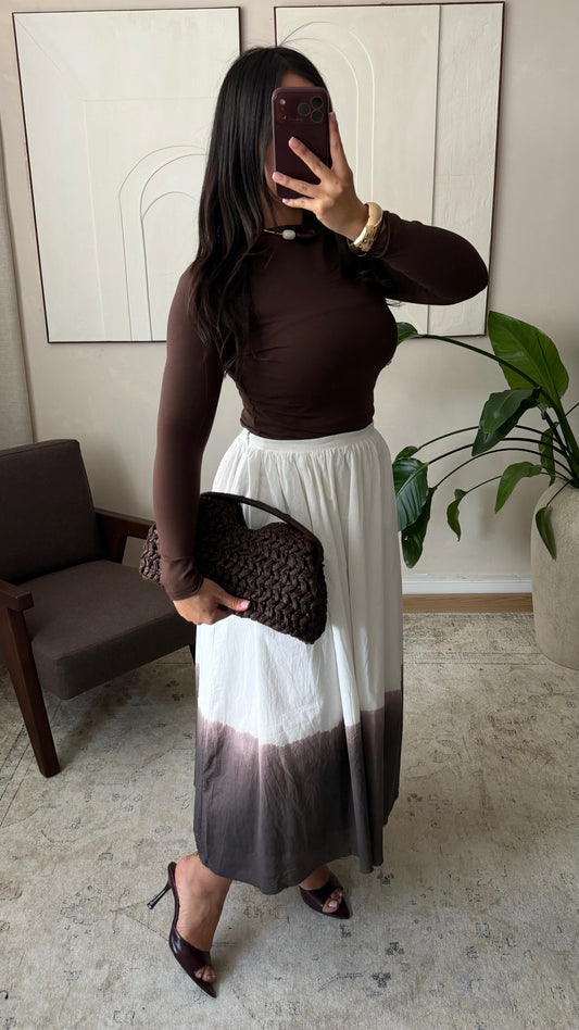 Haut Lira I Marron Chocolat