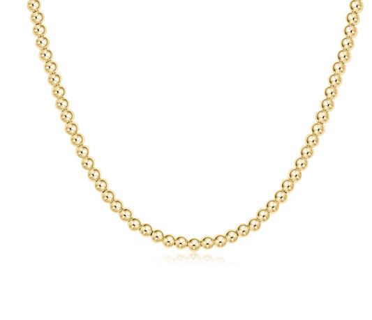 Enewton Classic Gold Choker, 4mm Bead
