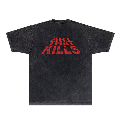 Gallery Dept T Shirts Tee Shirt Washed and Worn Short Sleeve T-shirt Blouse