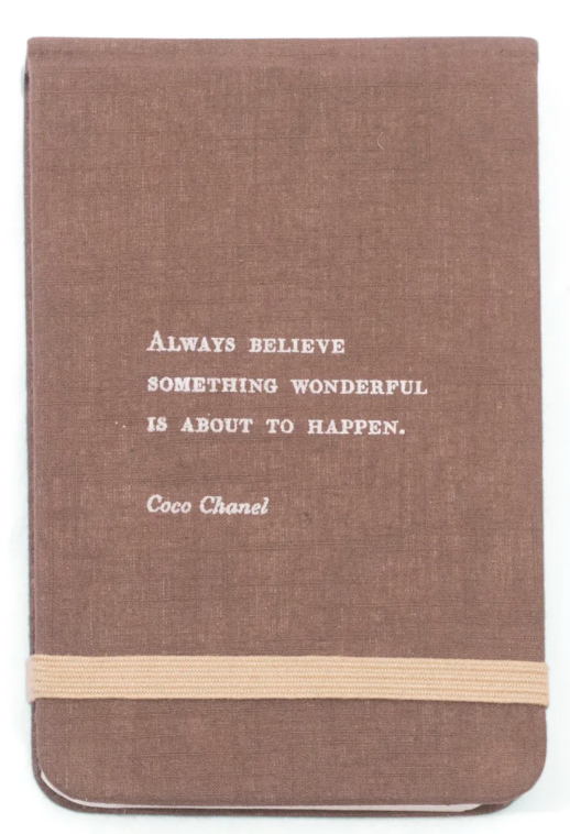 Fabric Quote Notebook (4 Styles)