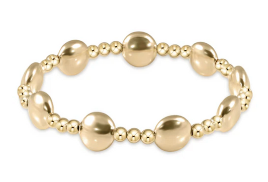 Enewton Honesty Gold Sincerity Beaded 10mm Bracelet
