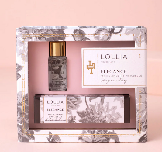 Lollia Elegance Little Luxe Duo:  Eau de Parfum + Petite Treat Lotion