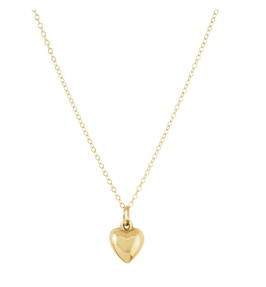 Enewton Love Plush Small Gold Charm Necklace