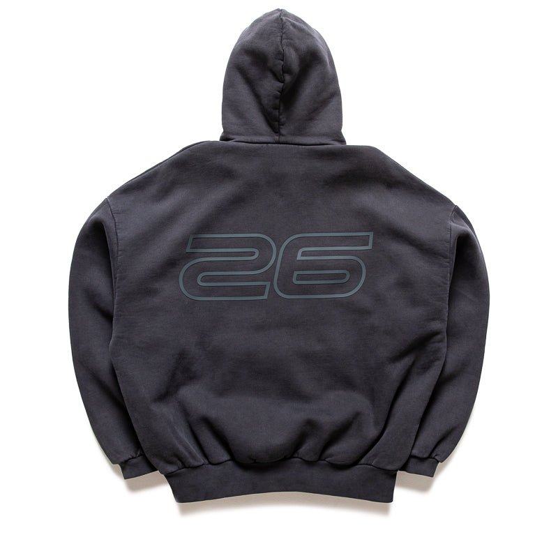 Fear Of God Essentials Heavy Fleece 90's Hoodie - Vintage Black