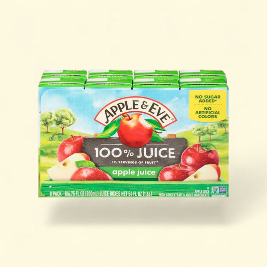 Apple & Eve Apple Fruit Juice, 8pk/6.75 fl oz
