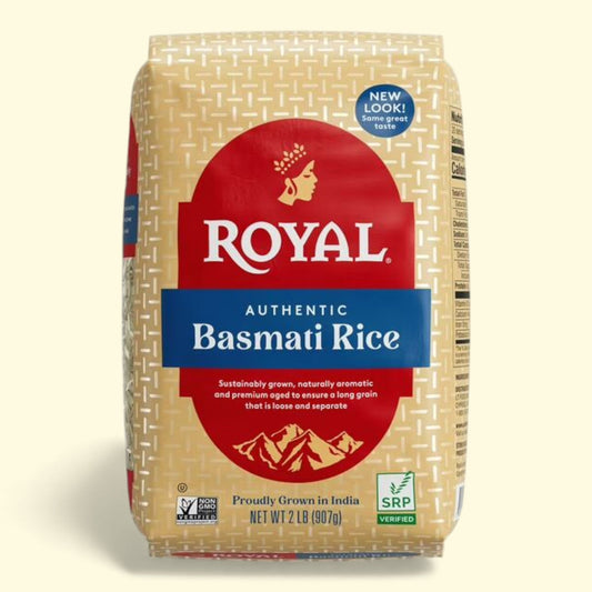 Authentic Royal Indian White Basmati Rice, 2 lbs