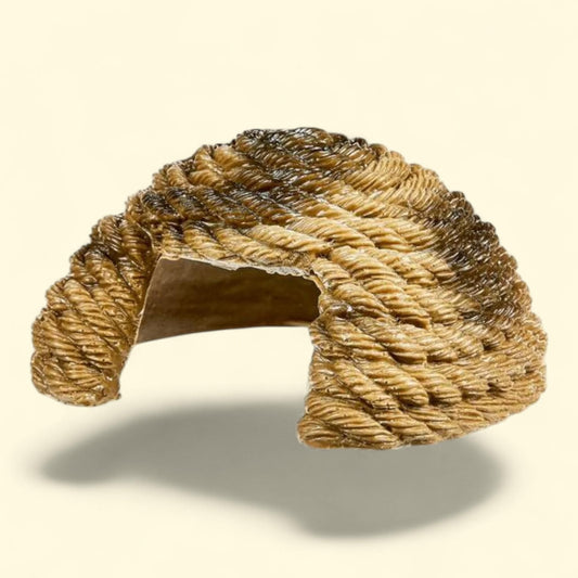 Aqua Culture Reptile Rope Cave, Brown, 1 Count