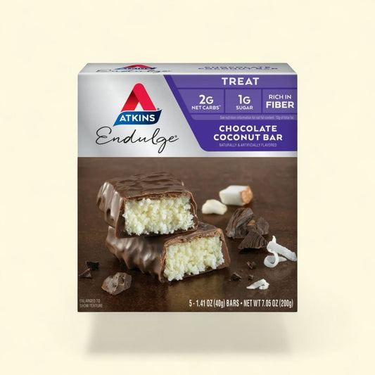 Atkins Endulge Chocolate Coconut Bars, 5 Pk