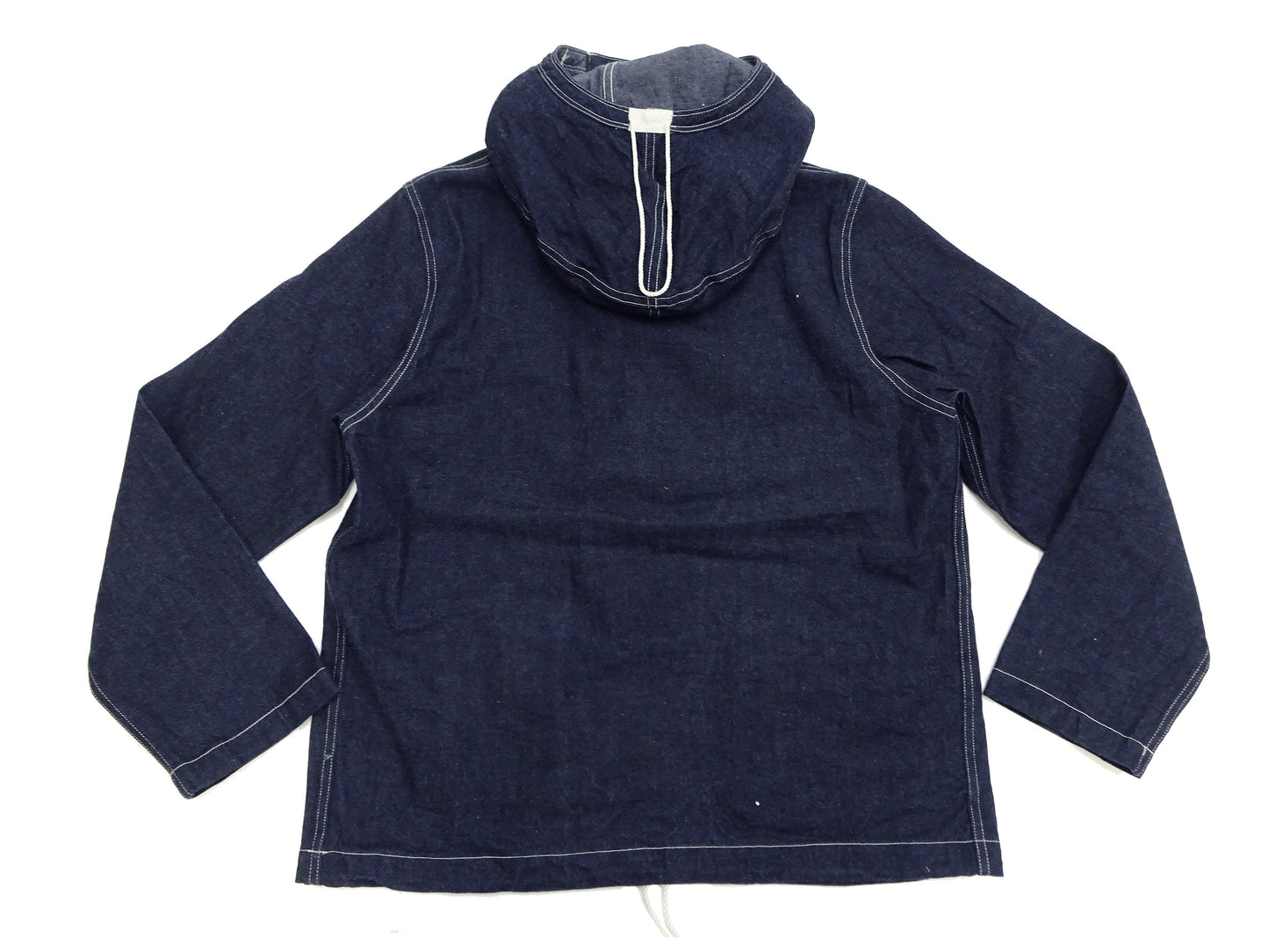 Buzz Rickson U.S. Navy Denim Gas Protective Parka - WWII Denim Anti-Gas Parka (Gunner Smock Jacket) BR11703 One-Wash
