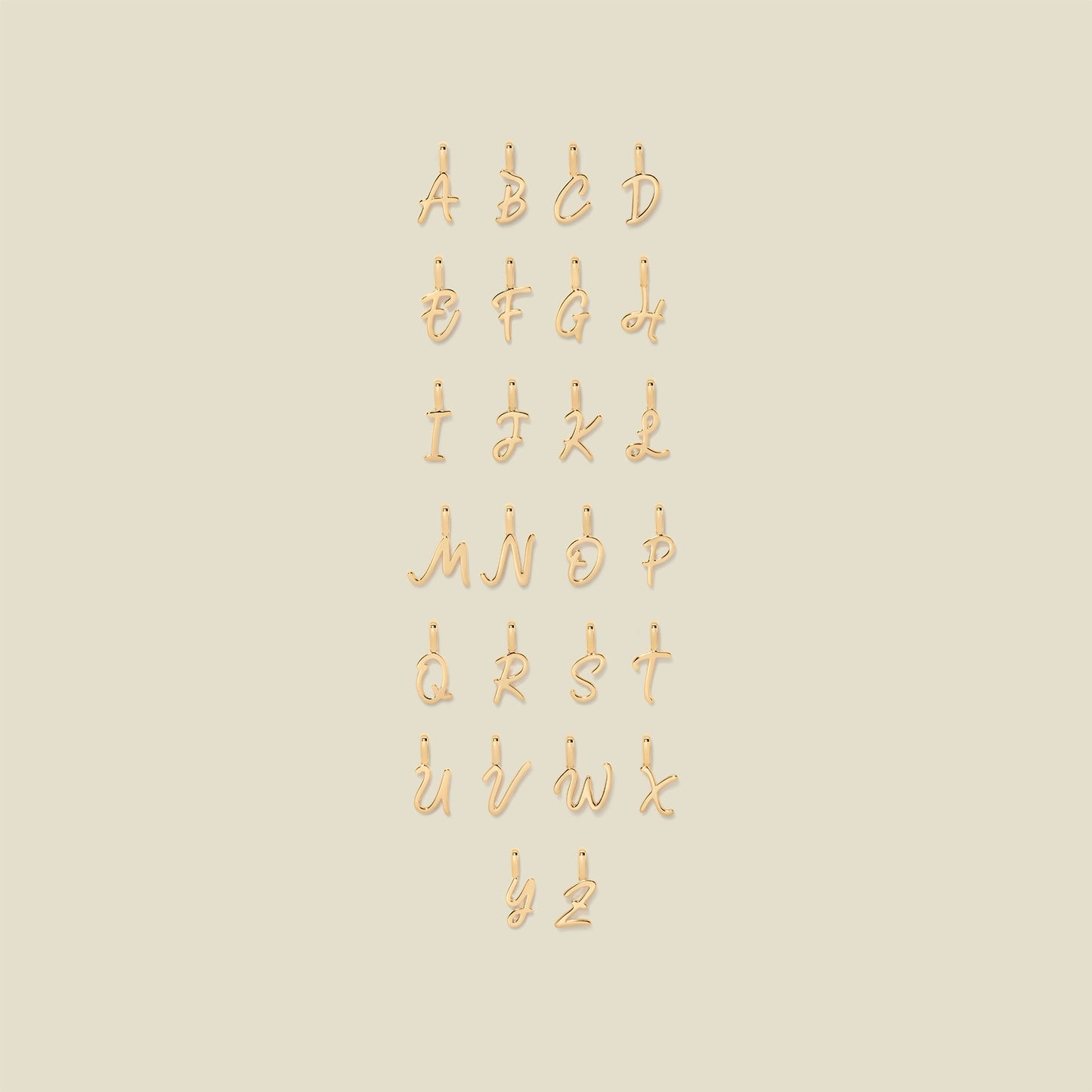 Script Initial A Charm