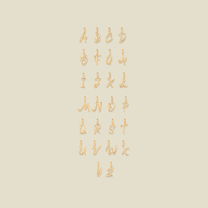 Script Initial S Charm
