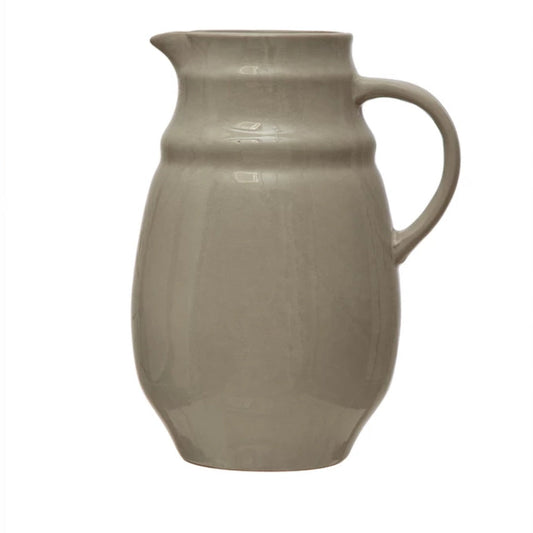 Stoneware Pitcher