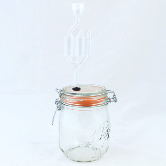Le Parfait Glass Fermentation Jar 750ml With Airlock Lid
