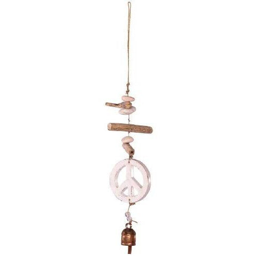 Wooden Peace Windchime
