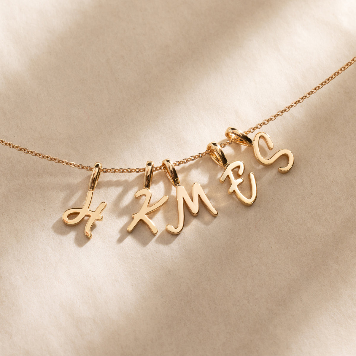 Script Initial Q Charm