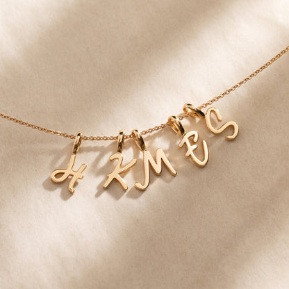 Script Initial B Charm