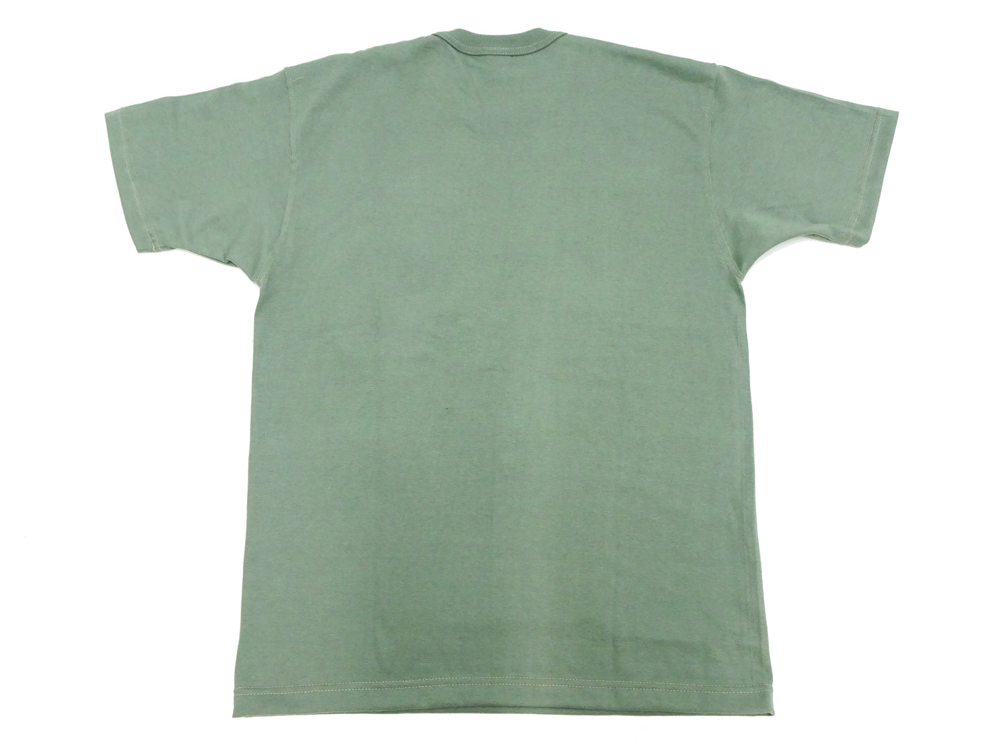 TOYS McCOY T-shirt Men's Steve McQueen Plain Pocket T-Shirt Short Sleeve Loopwheeled Tee TMC2410 160 Faded-Green